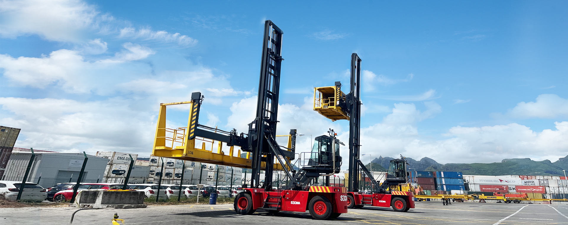 Manipuladores de Contenedores Vacíos SOCMA Impulsando la Logística Global